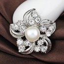 Womens Floral Plating Alloy Danrun Jewelry Brooches NHDR142859picture2
