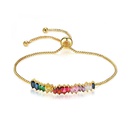 Stylish color zircon bracelet NHLN143674picture9