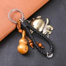 12 Zodiac Wood Gourd Braided Keychain Pendant NHPK143943picture9
