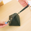 PU leather tweezers solid color stitching purse NHNI144131picture4