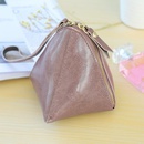 PU leather tweezers solid color stitching purse NHNI144131picture11