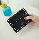Simple stitching threaded ultrathin two fold wallet NHNI144167picture4