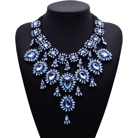 New rhinestone-studded necklace NHJQ144789's discount tags