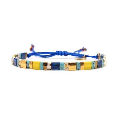 European and American Bohemian seaside beach couple woven bracelet NHGW139143's discount tags