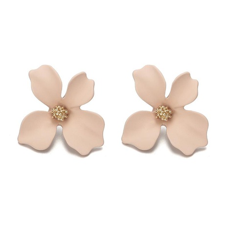 New fresh flower alloy earrings NHPF145123's discount tags