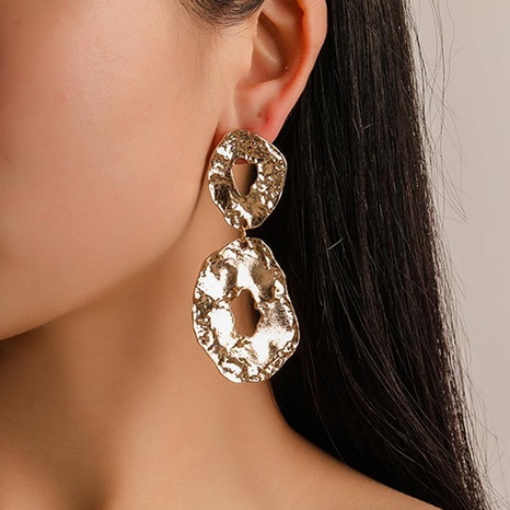 Fashion alloy geometric irregular earrings NHDP145159's discount tags