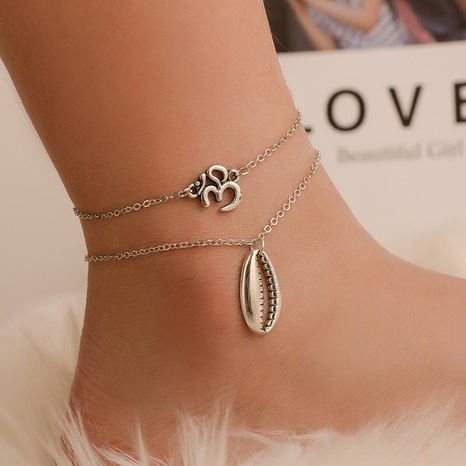 Fashion vintage seashell digital anklet NHDP145316's discount tags