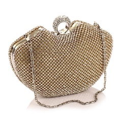 Taschen Mode Frauen taschen Trendy Bags Apple-förmige Full Diamond Fashion Bag Europäische und amerikanische Damen Clutch Abend bankett Tasche 1250