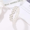 Fashion Beads Inlaid Full Rhinestone Spring Bracelet NHCU146585picture3