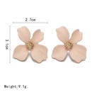 New simple sweet flowers stud earrings NHPF147196picture3