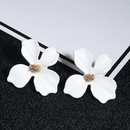 New simple sweet flowers stud earrings NHPF147196picture4