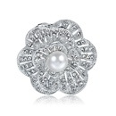Womens Floral Plating Alloy Danrun Jewelry Brooches NHDR147859picture1