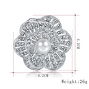 Womens Floral Plating Alloy Danrun Jewelry Brooches NHDR147859picture2