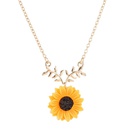 Pearl Sun Flower Necklace Earring Set NHDP151441picture5