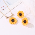 Pearl Sun Flower Necklace Earring Set NHDP151441picture8