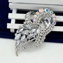 Stylish white acrylic alloy brooch NHDR153480picture2