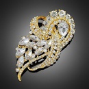Stylish white acrylic alloy brooch NHDR153480picture5