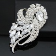Stylish white acrylic alloy brooch NHDR153480picture6