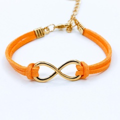 Fashion symbol 8 word twine bracelet NHDP154413
