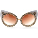 Baroque diamond cat eye fashion sunglasses sunglasses NHNT154536picture1