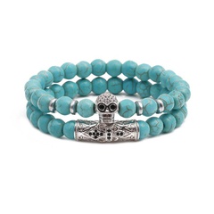 Natural stone set bracelets beads energy turquoise bracelet NHYL154659