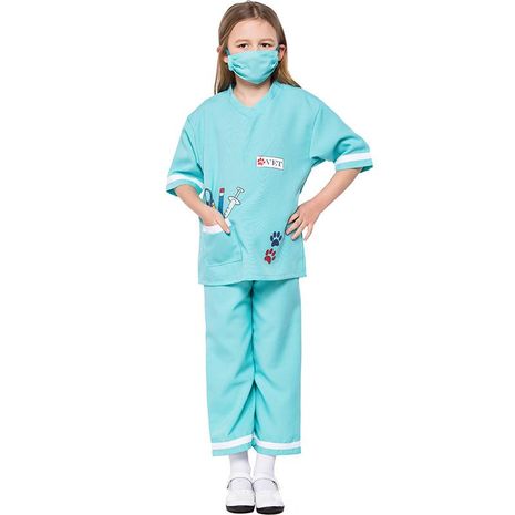 Halloween cosplay doctor children's clothing NHFE155231's discount tags
