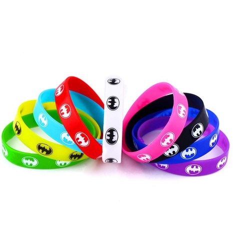 Stylish silicone letter sports bracelet NHAS155369's discount tags