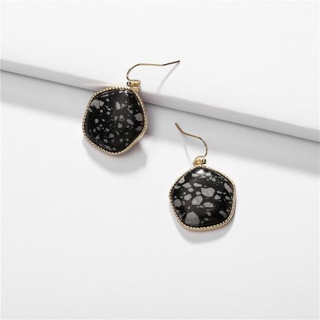 Alloy geometric natural stone earrings NHLU155474's discount tags