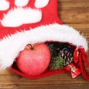 Christmas dog claw socks childrens gift bag pet socks candy bag NHMV155561picture4
