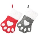 Christmas dog claw socks childrens gift bag pet socks candy bag NHMV155561picture5