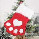 Christmas dog claw socks childrens gift bag pet socks candy bag NHMV155561picture6