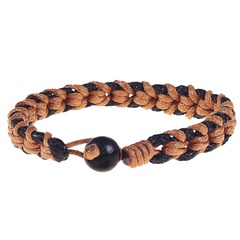 Fashion simple handmade hemp rope woven bracelet NHHM149253