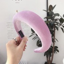 Milk silk thick sponge ring solid color headband NHSM155760picture14