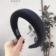 Milk silk thick sponge ring solid color headband NHSM155760picture22