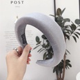 Milk silk thick sponge ring solid color headband NHSM155760picture27