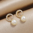 Simple earrings exaggerated pearl tassel long earrings beaded hypoallergenic earrings womenpicture10