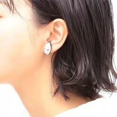 Special-shaped metal ear clip without piercing personality exaggerated retro ear bone clip
