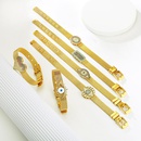 Bracelet alloy simple bracelet adjustable diamond bracelet NHMD195449picture11