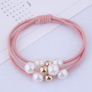 Fashionable wild pearl hair ring headdress simple hair rope rubber band hair accessories rubber bandpicture8