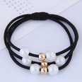 Fashionable wild pearl hair ring headdress simple hair rope rubber band hair accessories rubber bandpicture10
