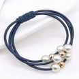 Fashionable wild pearl hair ring headdress simple hair rope rubber band hair accessories rubber bandpicture13