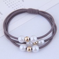 Fashionable wild pearl hair ring headdress simple hair rope rubber band hair accessories rubber bandpicture14