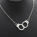Necklace bracelet simple retro handcuff necklace cartoon toy small handcuff necklacepicture23