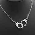 Necklace bracelet simple retro handcuff necklace cartoon toy small handcuff necklacepicture24