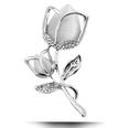 Exquise mode europenne et amricaine style coren diamant opale tulipe personnalis temprament broche NHSC193573picture4