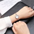 Mode dnnes Armband kleine glatte offene einfache Quarz Studenten Armband Uhrpicture20