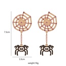 creative spider exaggerated insect fun Halloween earringspicture11