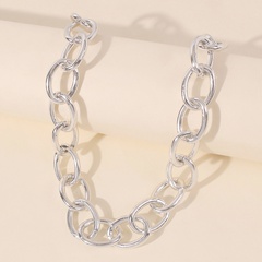 exaggerated short thick chain hot selling fashion hip hop necklace