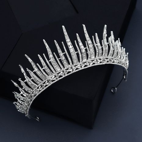  retro queen crown alloy rhinestone wedding crown NHHS267998's discount tags