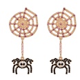 creative spider exaggerated insect fun Halloween earringspicture12